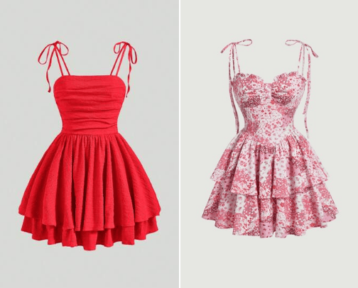 Summer dresses european vibes cover photo collage