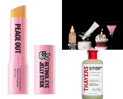 Skincare cover photo collage