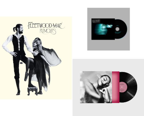 -the cool girl vinyl collection- cover photo collage