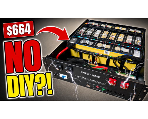 $664 Server Rack Battery... End of DIY Battery Packs? cover photo collage