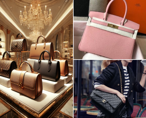 Royal Bags👜 cover photo collage