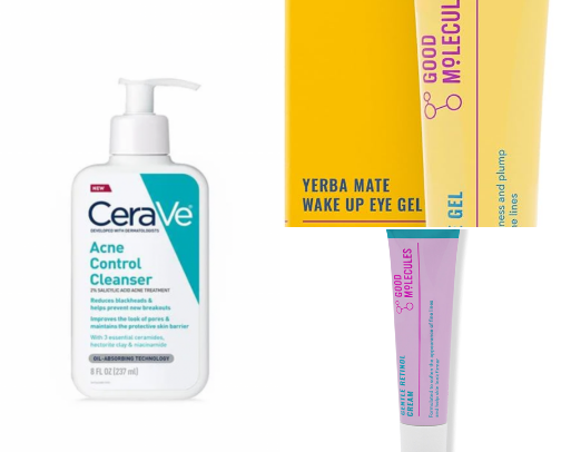 skin care I can’t live without🧴 cover photo collage