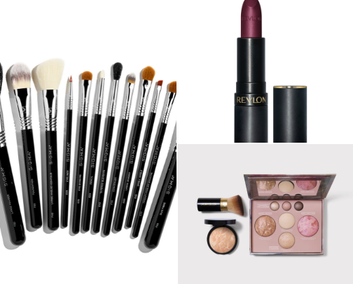 Pam’s beauty products cover photo collage