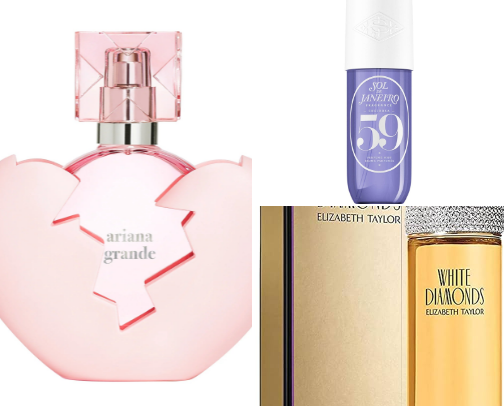 perfumes cover photo collage