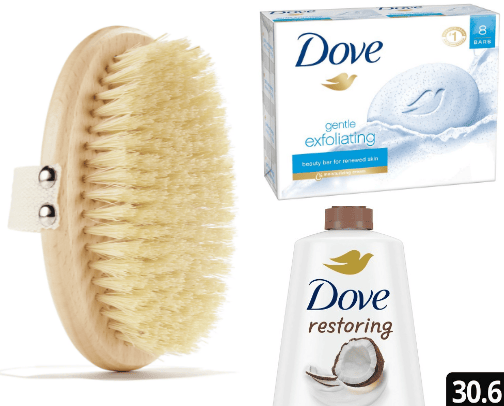 Everything Shower + Pamper Routine 2024 cover photo collage