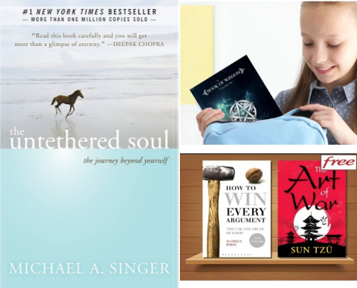 Motivational Novels & Books cover photo collage