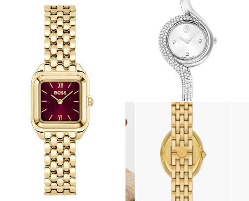 Watches • for Her cover photo collage