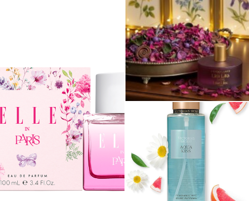 Perfumes cover photo collage