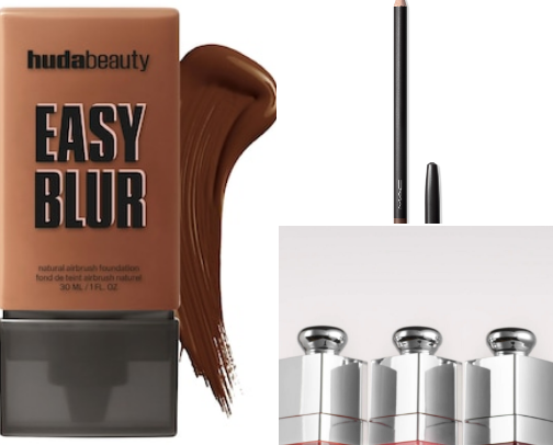 Go to makeup products cover photo collage