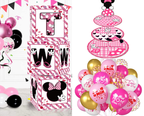 “Oh TWOdles” girls 2nd birthday theme cover photo collage