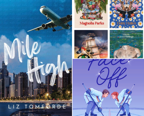 bookshelf cover photo collage