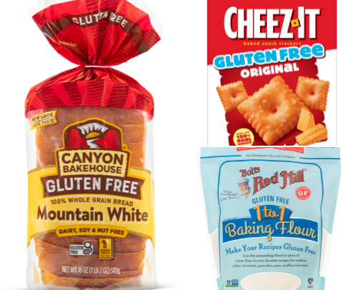 Gluten Free Foods for Celiacs cover photo collage