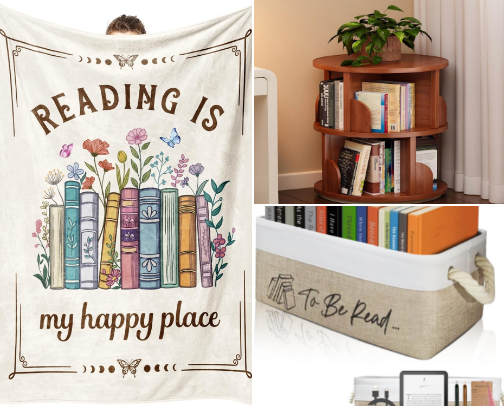 For The Cutest, Coziest Reading Room Ever cover photo collage