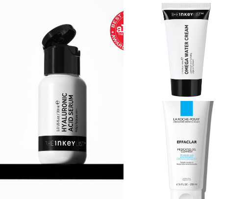 skincare I swear by cover photo collage