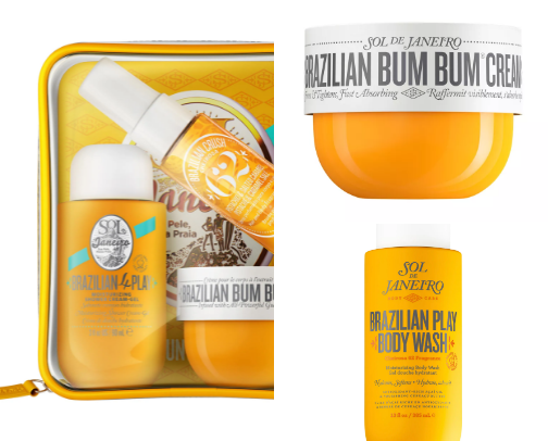 Body care cover photo collage