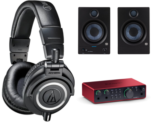 Starter Home Studio Gear cover photo collage