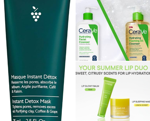 My Everyday Skincare Essentials cover photo collage
