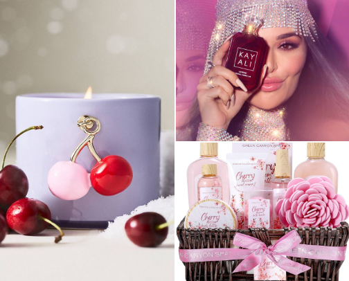 Cherry Aesthetic Must-Haves: Cute Beauty, Fashion and Home Decor Finds cover photo collage