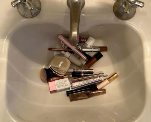 My $10 Makeup Bag That Fools Everyone cover photo collage
