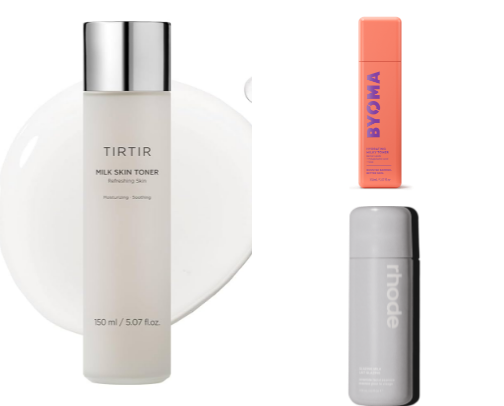 skincare cover photo collage