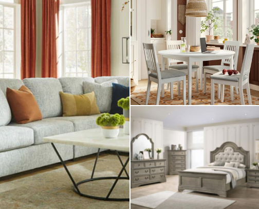 Cozy Home Furnishings cover photo collage
