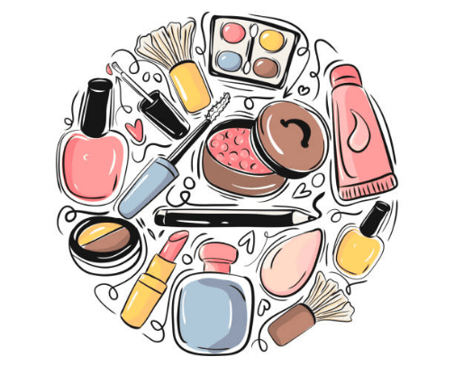 Beauty Bag Essentials cover photo collage