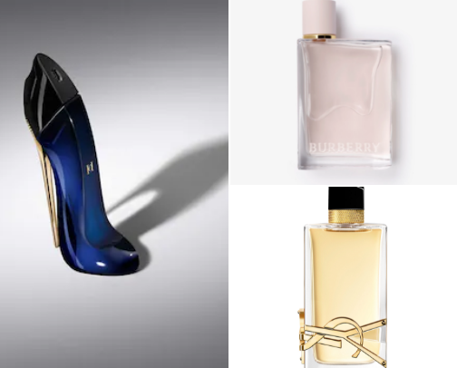 Parfumes cover photo collage