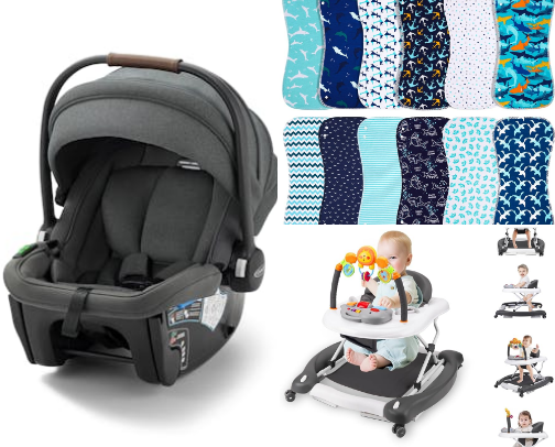 Baby must haves cover photo collage