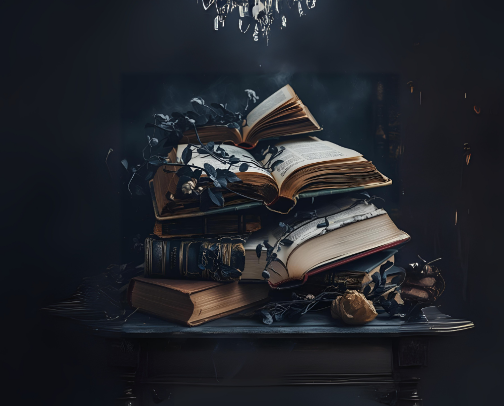 Rhysand Recovery Reading List cover photo collage