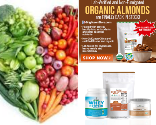 Explore long-lasting survival foods, nutritious drinks from Brighteon Store cover photo collage
