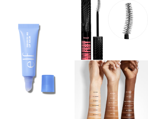 My holy grail beauty products cover photo collage