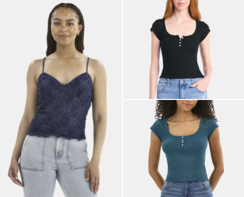 Budget friendly clothes cover photo collage