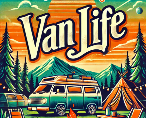 ⛺Van Life cover photo collage