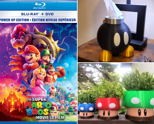 Let's-a-go! Super Mario cover photo collage