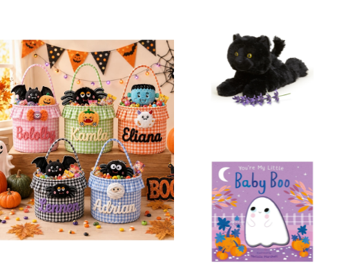 BABY BOO BASKET🎃🍂💚💜👻 cover photo collage