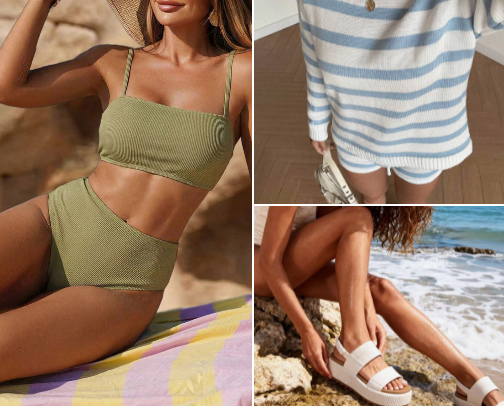 👗 Clothing cover photo collage