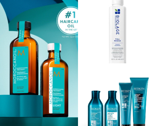 Best hair products for dyed, dry hair cover photo collage