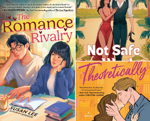 Rivals To Lovers Book List cover photo collage