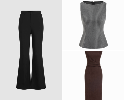 Chic Office Style Fit 🤍 cover photo collage