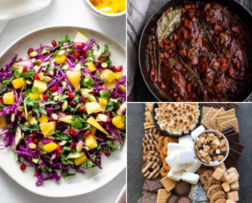 Find inspiration in food cover photo collage