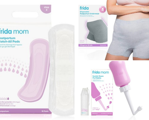 Postpartum cover photo collage