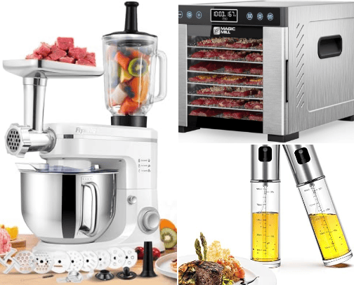 Kitchen essentials cover photo collage