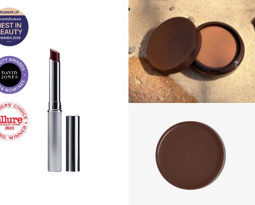 Beauty Products for Warm Tones cover photo collage