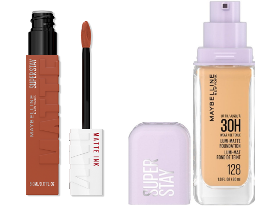 Maybelline Make Up cover photo collage