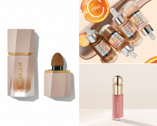 Makeup Products I live by ✨ cover photo collage