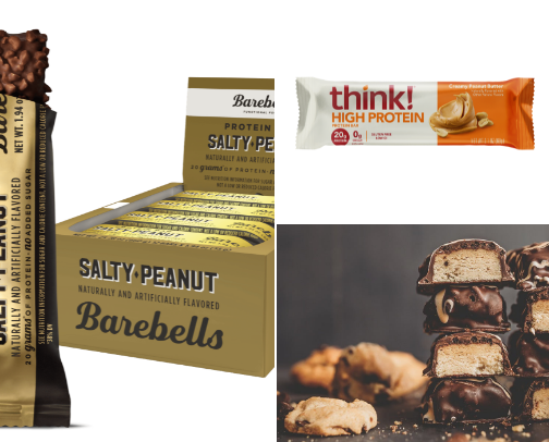 Favorite Protein Bars cover photo collage