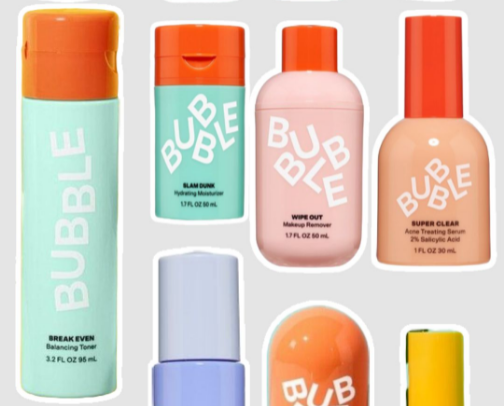 Skincare that may help sensitive skin cover photo collage
