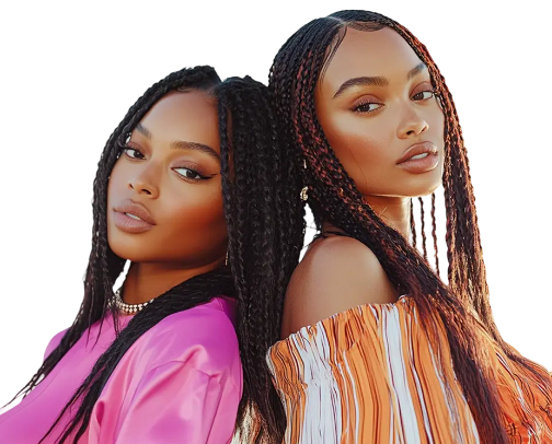 ✨ At-Home Hair Braiding Essentials for Black Women-A Self Starter Guide cover photo collage