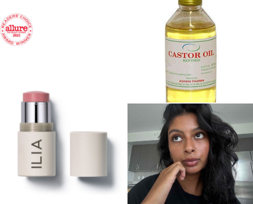 brown girl make up essentials cover photo collage