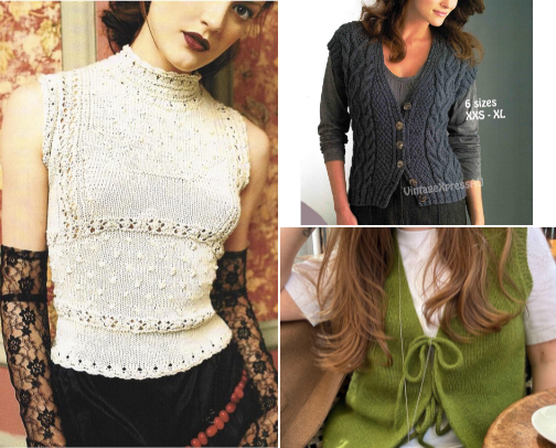 Knitting & Crochet Patterns and Essentials cover photo collage